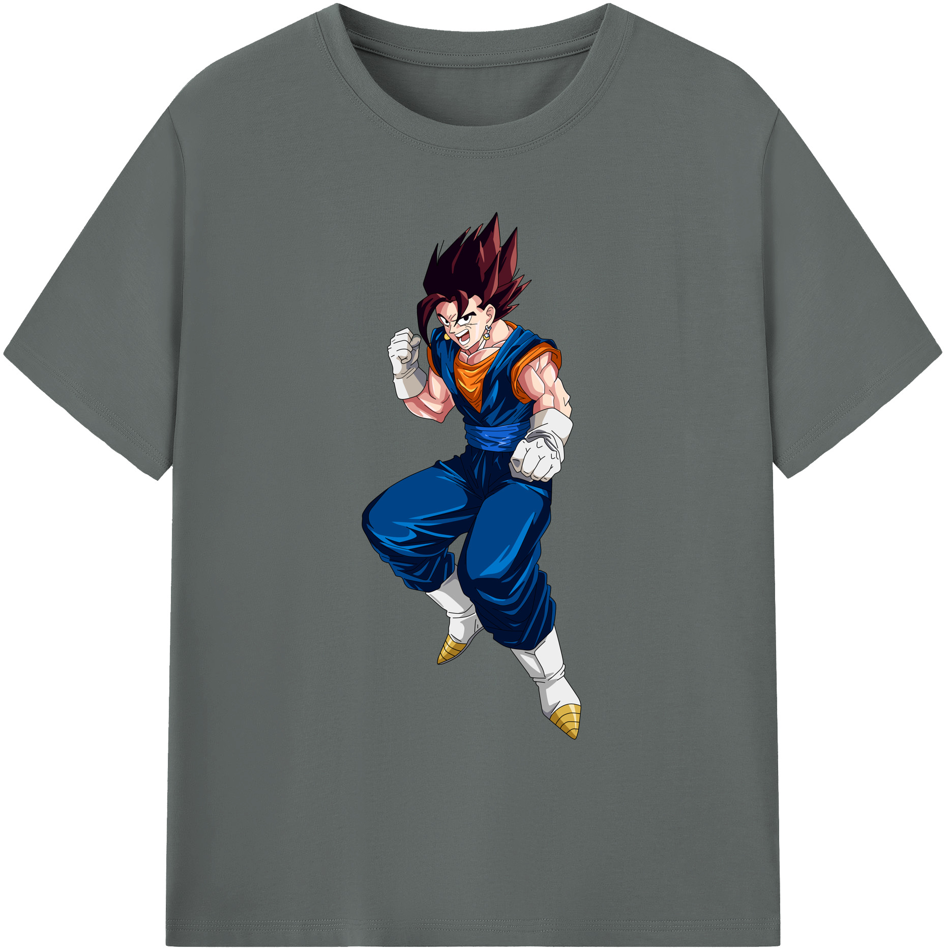 （画像用） ドラゴンボール 孫 悟飯（そんごはん）DRAGON BALL Son Gohan 綿100％ メンズ半袖Tシャツ｜肌触りやわらか＆通気性